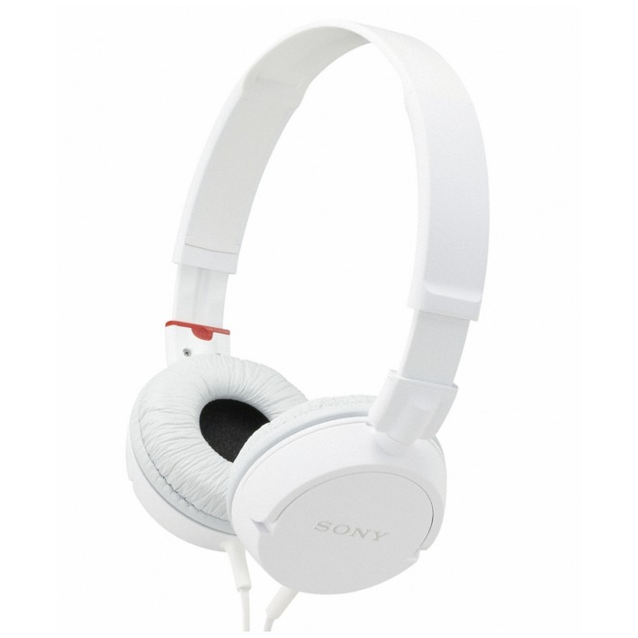 картинка Наушники Sony MDR-ZX100 White (MDRZX100W.AE) от магазина КомпьютерЦентр
