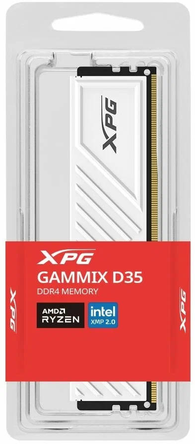 картинка DIMM DDR4 32Gb 3600MHz PC4-25600 ADATA XPG Gammix D35 RGB (AX4U360032G18I-SWHD35) от магазина КомпьютерЦентр