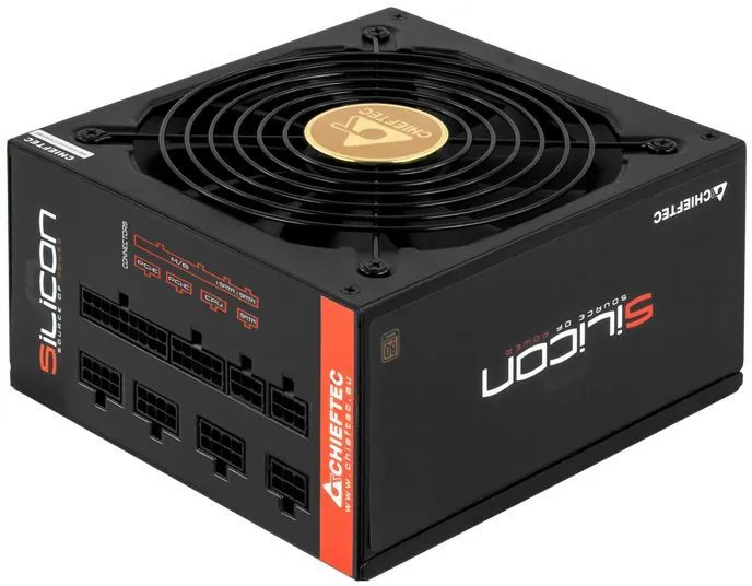 картинка Блок питания Chieftec Silicon SLC-650C 650W от магазина КомпьютерЦентр