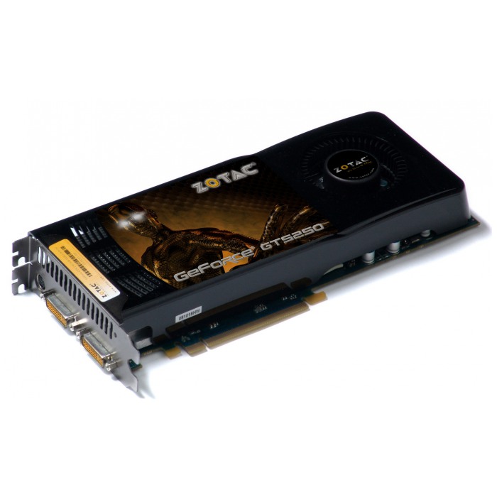 картинка Видеокарта Zotac GeForce GTS250 512Mb DDR3 (ZT-20103-10P) от магазина КомпьютерЦентр