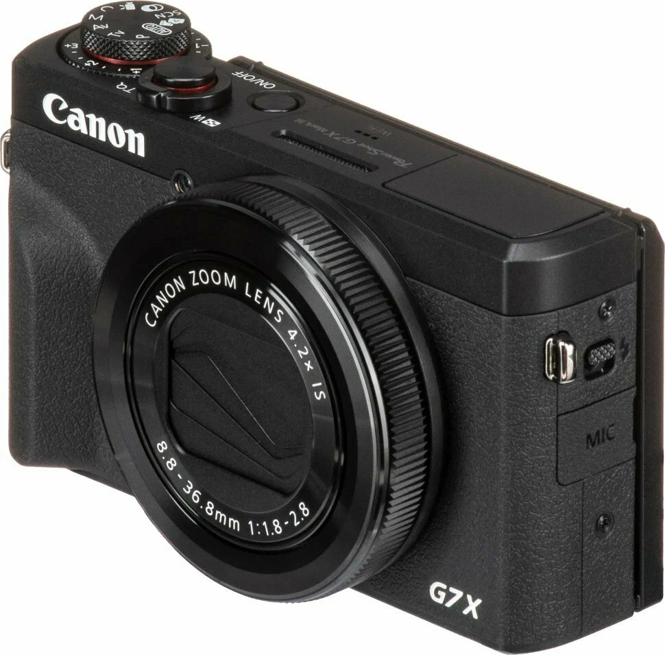 картинка Фотоаппарат компактный Canon G7x Mark iii от магазина КомпьютерЦентр