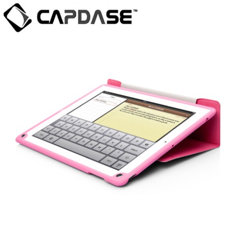 картинка Чехол Capdase Soft Jacket Sider Rhombi Pink/ Pink for new iPad/ iPad 2 (SJAPIPAD3-SR44) от магазина КомпьютерЦентр