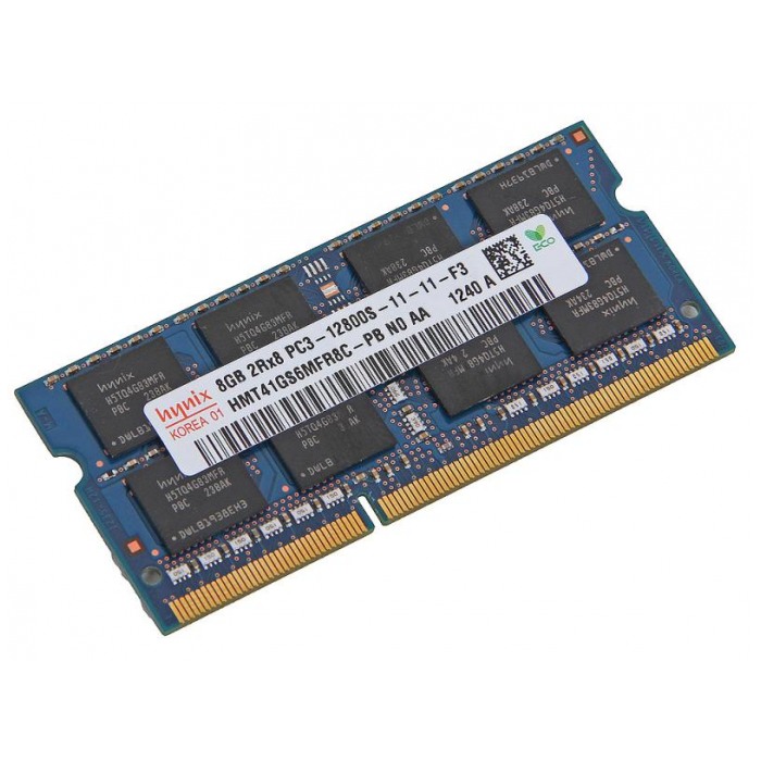 картинка Оперативная память Hynix SO-DIMM DDR3 8Gb 1600MHz PC3-12800 Hynix CL11 1.5V (HMT41GS6MFR8C-PBNA) от магазина КомпьютерЦентр