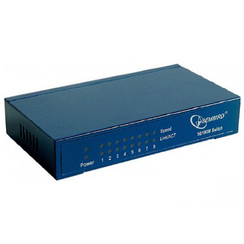 картинка Свитч Gembird 8-port NS-8PM Metall (NS-8PM) от магазина КомпьютерЦентр