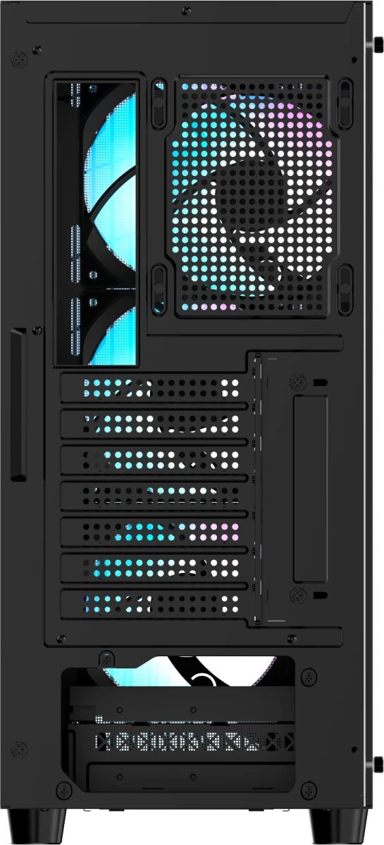 картинка Корпус Ocypus Gamma C70 BK ARGB, Mid-tower, Black, без БП (Gamma-C70-BKG400XX-GL) от магазина КомпьютерЦентр