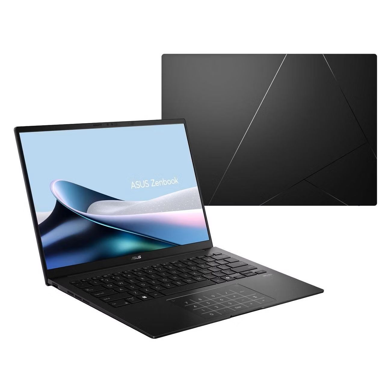 картинка Ультрабук ASUS Zenbook 14 OLED UM3406GA-QD010 14'' (1920x1200)/  Ryzen AI 7 445 (up to 4.6)/  16Gb/  1Tb SSD/  Radeon 840M/  75Wh/  NoOS/  Black/  1.2kg от магазина КомпьютерЦентр