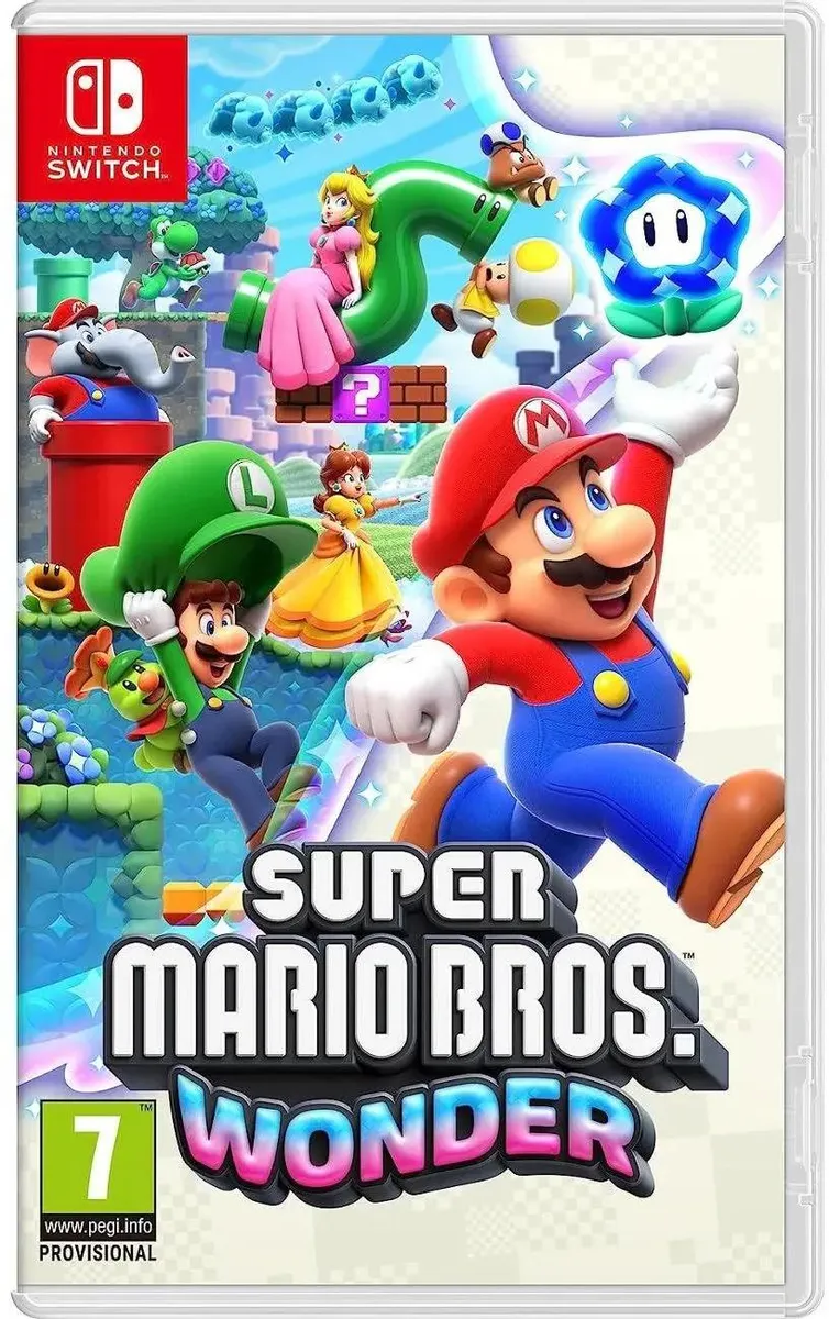 картинка Игра Super Mario Bros. Wonder Картридж для Nintendo switch (Nintendo Switch, Русские субтитры) от магазина КомпьютерЦентр