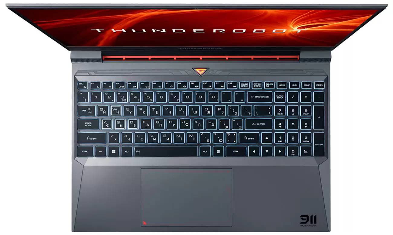 картинка Ноутбук ThundeRobot 911 X Wild Hunter G2 L 15.6'' (1920x1080) IPS 165Hz/  Intel Core i5-12450H/  16Gb/  512Gb SSD/  GeForce RTX4050 6Gb/  Win 11 Pro/  2.3 kg (JT009500ERU) от магазина КомпьютерЦентр
