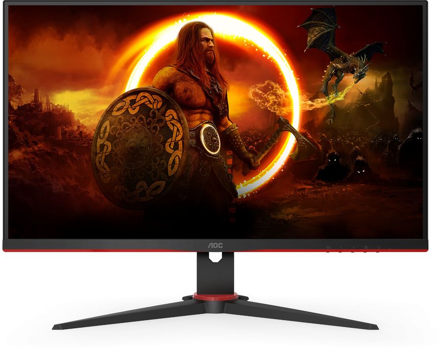 картинка Монитор 23.8'' AOC Gaming 24G2SAE VA Black/ Red от магазина КомпьютерЦентр