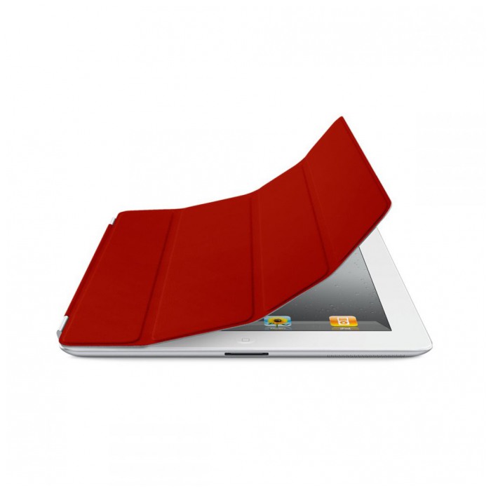 картинка Чехол Apple Smart Cover Leather Red for iPad 2 (MC950) от магазина КомпьютерЦентр