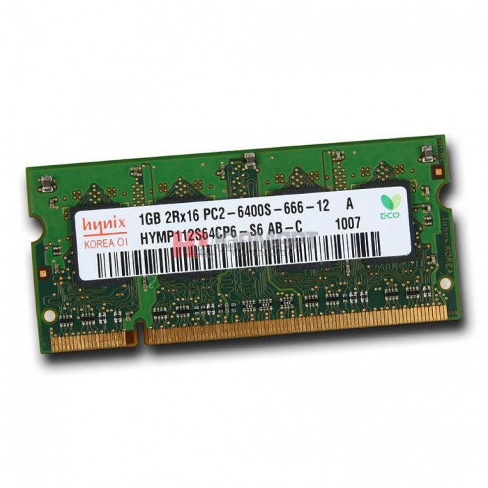 картинка Оперативная память Hynix SO-DIMM DDR2 1Gb 800MHz PC2-6400 от магазина КомпьютерЦентр