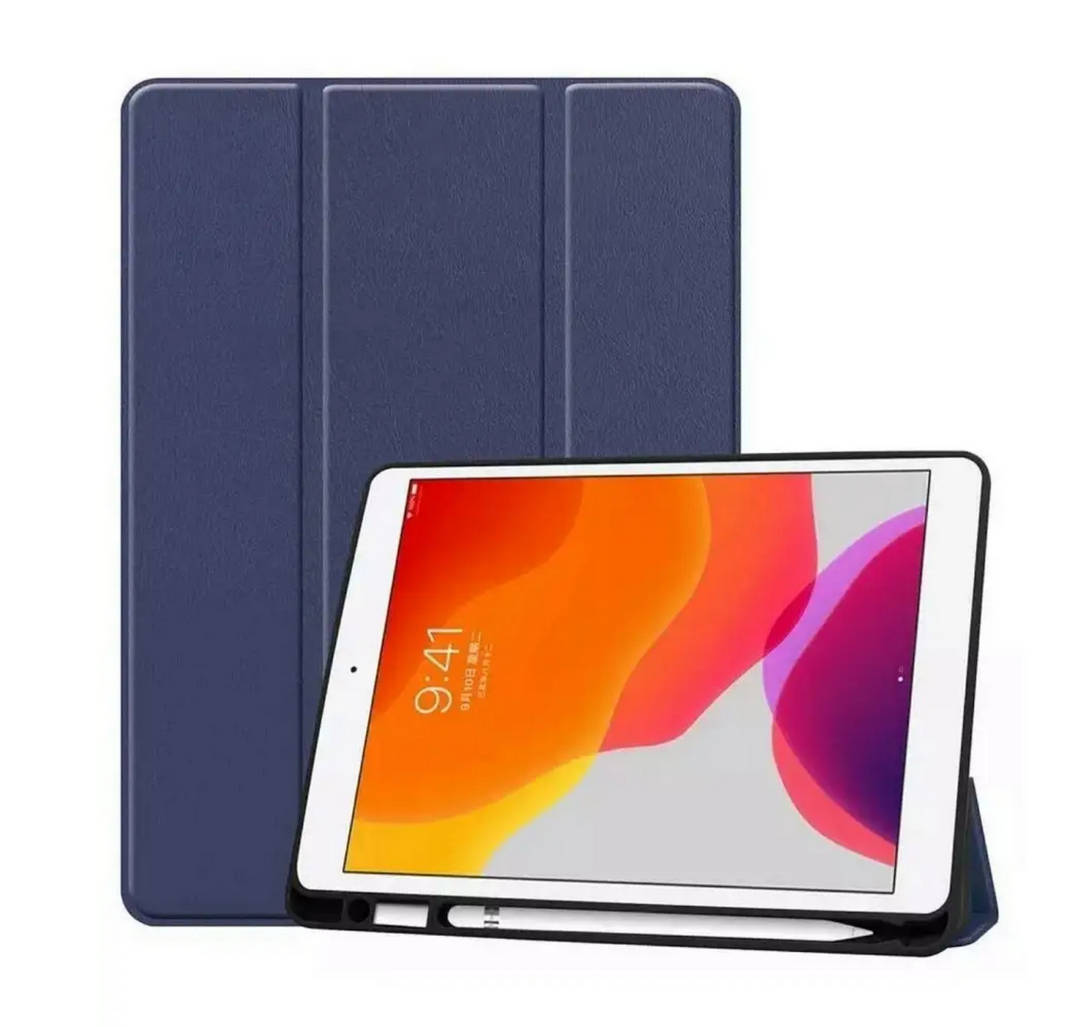 картинка Чехол Apple Smart Case Leather with Pen for iPad 10.2'' Midnight Blue от магазина КомпьютерЦентр