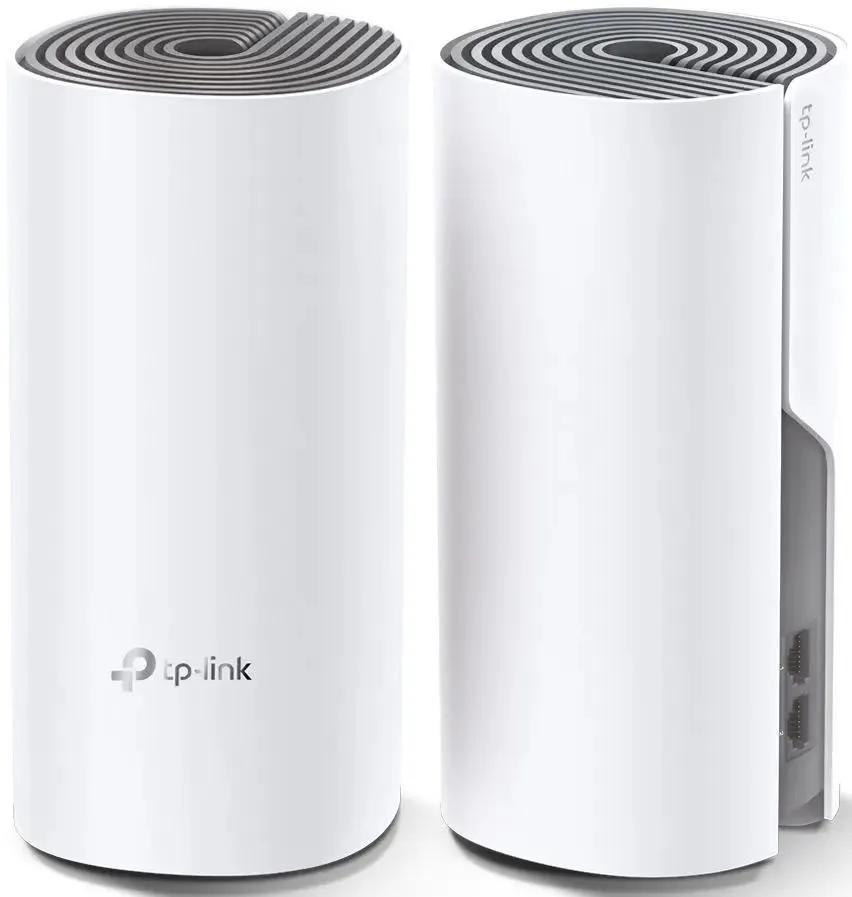 картинка Маршрутизатор TP-Link Deco E4 (DECO E4(2-PACK)) Домашняя Mesh Wi-Fi система от магазина КомпьютерЦентр