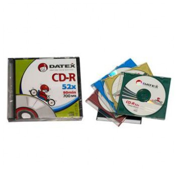 картинка Диск Datex CD-R 700Mb 52x Slim от магазина КомпьютерЦентр