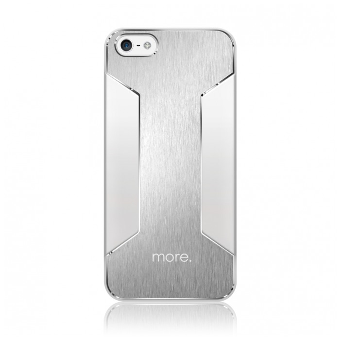 картинка Чехол More Para Blaze X Aluminium/ Glossy White for iPhone 5 (AP20-016SIL) от магазина КомпьютерЦентр