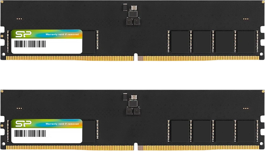 картинка DIMM DDR5 32Gb (2x16Gb) 5600MHz PC5-44800 SiliconPower (SP032GBLVU560F22) от магазина КомпьютерЦентр