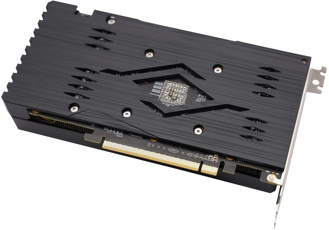 картинка Видеокарта 8Gb GDDR6 AMD Radeon RX7600 AFOX (AFRX7600-8GD6H4-V2) 8GB GDDR6 128bit 3xDP HDMI 2FAN RTL от магазина КомпьютерЦентр