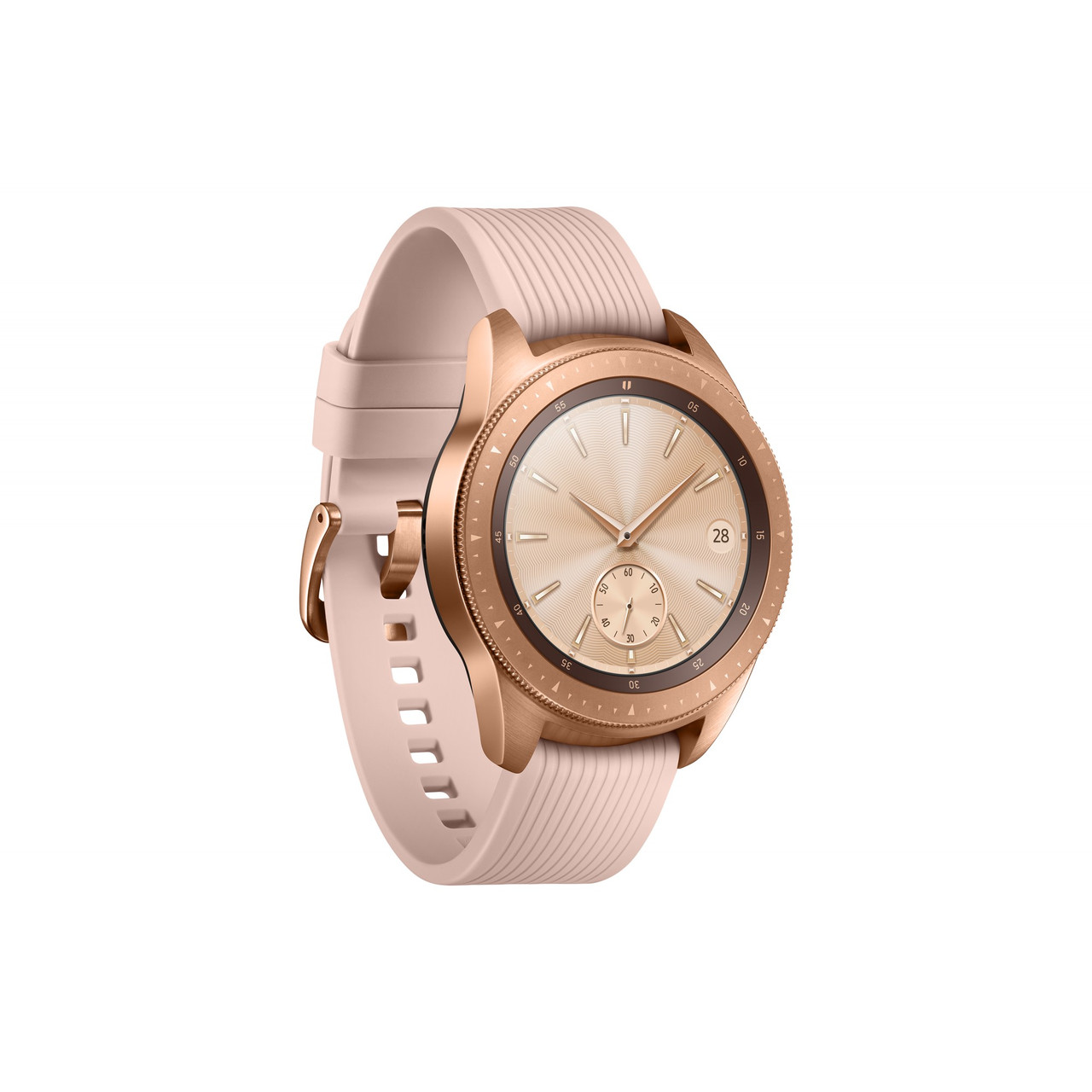 картинка Умные часы Samsung Galaxy Watch 42mm Rose Gold (SM-R810NZDA) от магазина КомпьютерЦентр