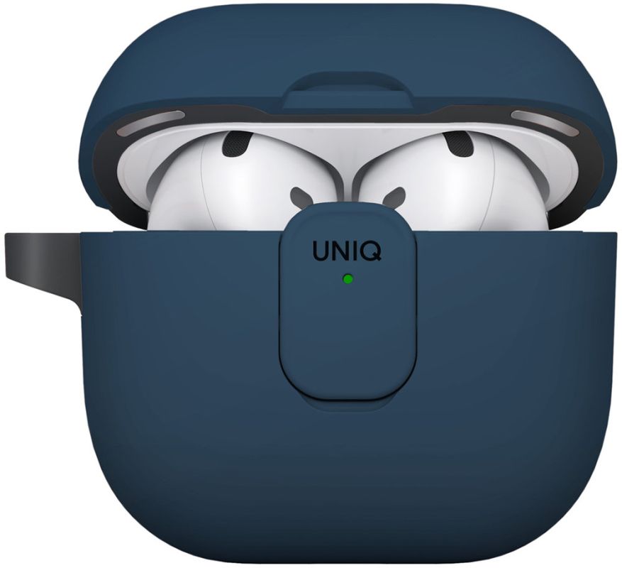 картинка Чехол из полиуретана Uniq CLYDE для AirPods 4, ROYAL BLUE/ DARK GREY (AIRPODS(2024)-CLYRBUDGRY) от магазина КомпьютерЦентр