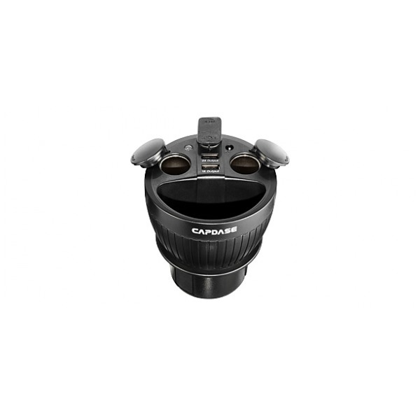 картинка Автодержатель Capdase Car Charger Cup Holder PowerCup 2.2 with Tablet Black for iPad/ iPhone/ iPod (CAAPIPAD-C301) от магазина КомпьютерЦентр