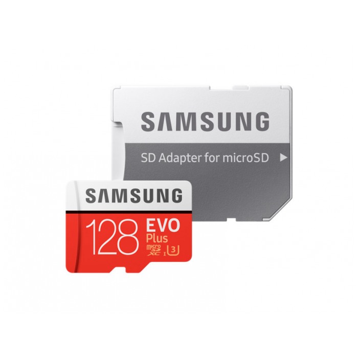 картинка Карта памяти Samsung 128Gb microSDXC class 10 EVO PLUS 2 + SD Adapter (MB-MC128GA/RU) от магазина КомпьютерЦентр