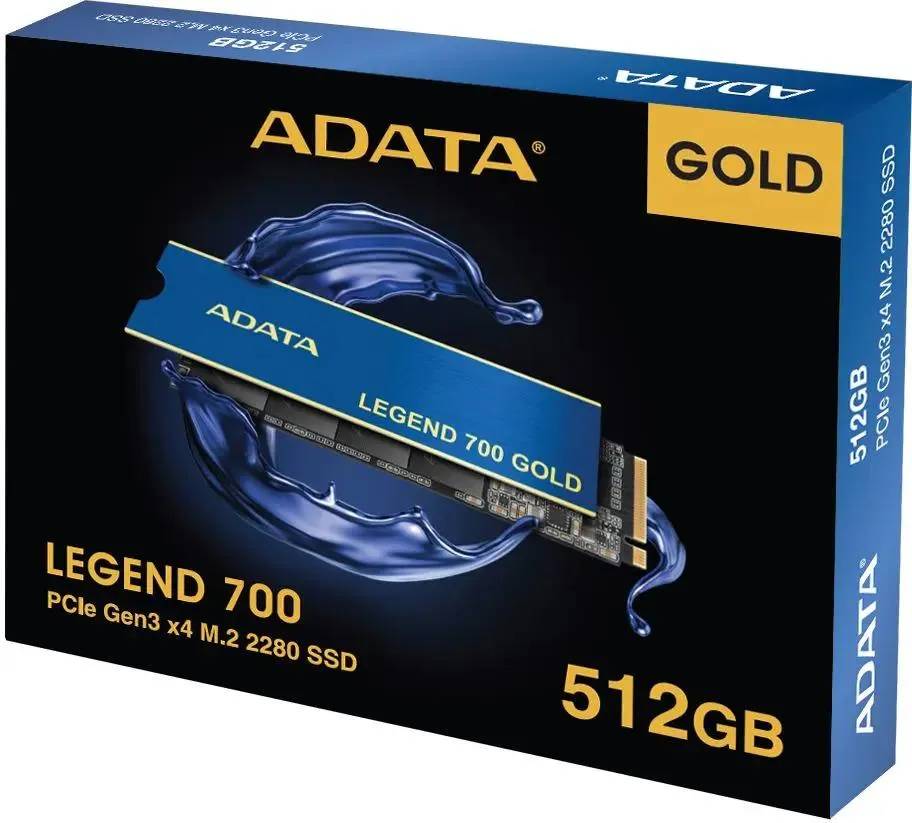 картинка SSD накопитель 512Gb AData LEGEND 700 GOLD (SLEG-700G-512GCS-SH7) от магазина КомпьютерЦентр