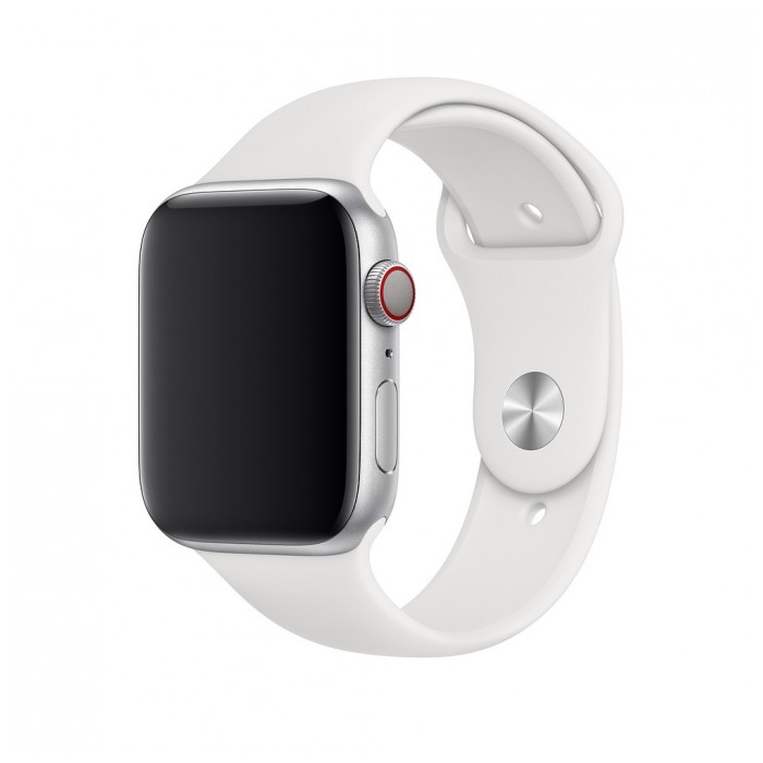 картинка Ремешок Apple Sport Band for Apple Watch 38/ 40mm White оригинал от магазина КомпьютерЦентр