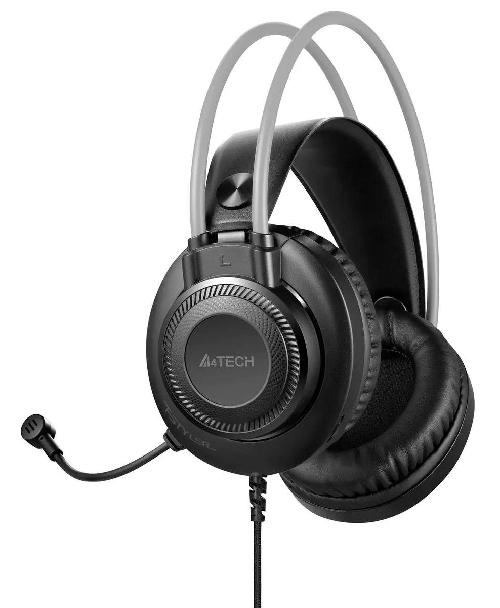 картинка Гарнитура A4-Tech Fstyler FH200i Gray (FH200I GREY) от магазина КомпьютерЦентр