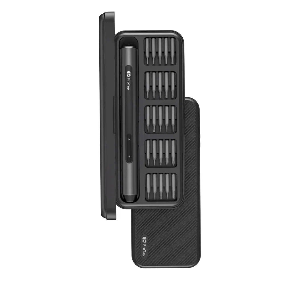 картинка Отвертка с битами Xiaomi ProTap Electric Precisoon Screwdriver Set Kit 25 in1 PRTPES1 Grey EU от магазина КомпьютерЦентр