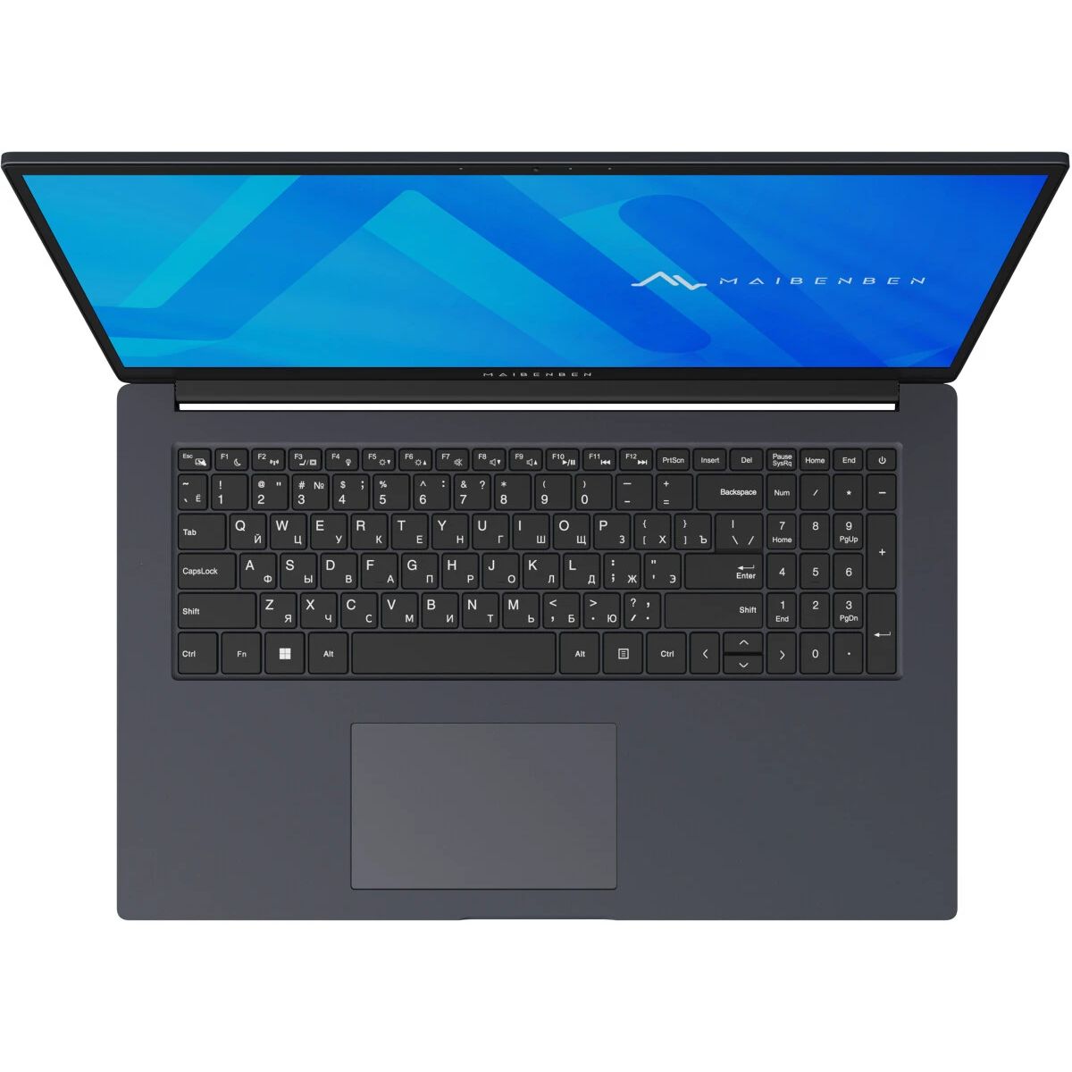 картинка Ноутбук MAIBENBEN Medio M17A (M17A-R343UMB1SHURE1) 17.3'' FHD/  Ryzen 3 4300U/  8Gb/  512Gb SSD/  W11/  Blue от магазина КомпьютерЦентр