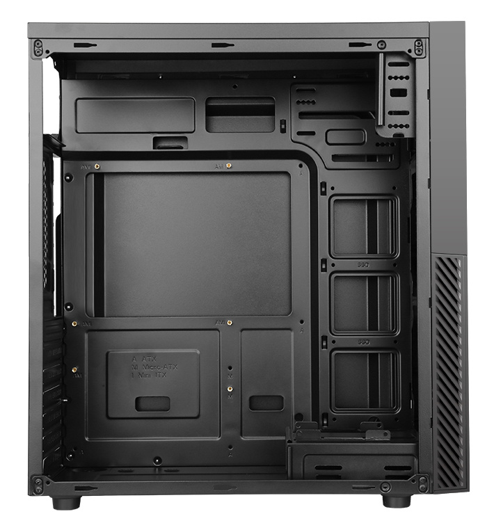 картинка Корпус ATX Accord K-16, Midi-Tower, без БП, черный (ACC-K-16) от магазина КомпьютерЦентр