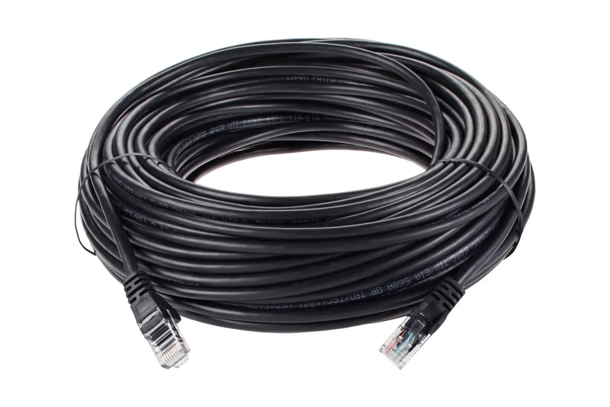 картинка Патч-корд Aopen/ Qust ANP511_30M_BK, Cat.5e, 30м, Black от магазина КомпьютерЦентр