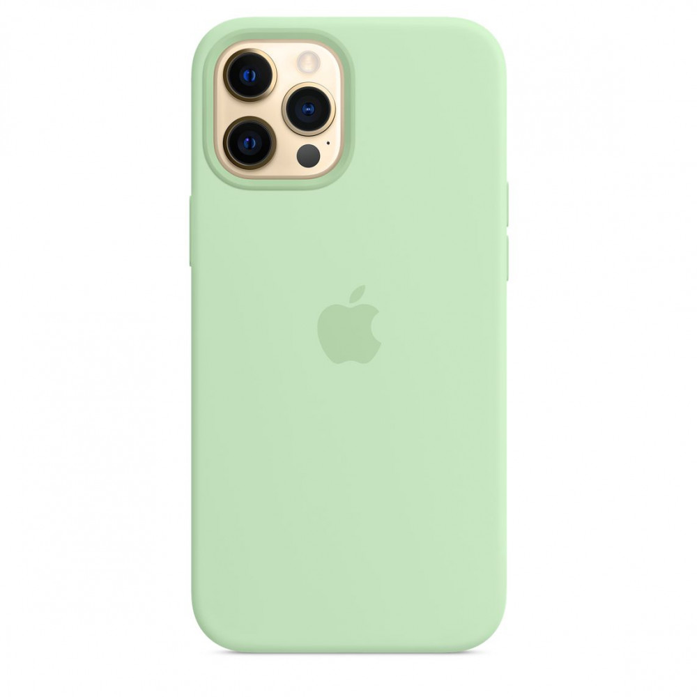 картинка Чехол Apple Silicone Case MagSafe for iPhone 12 Pro Max Pistachio (Copy) от магазина КомпьютерЦентр