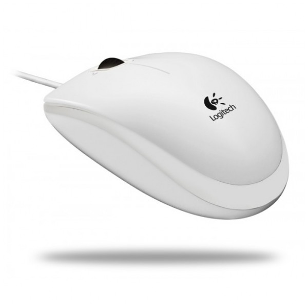 картинка Мышка Logitech B110 White USB (910-001804) от магазина КомпьютерЦентр