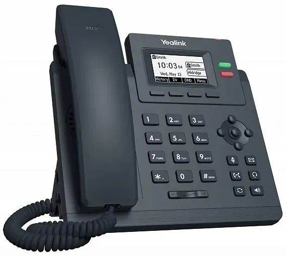 картинка Телефон SIP Yealink SIP-T31G Black PoE, RJ-45 от магазина КомпьютерЦентр