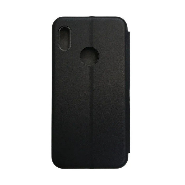 картинка Чехол-книжка для Xiaomi Redmi Note 5/  Redmi Note 5 Pro (черный) от магазина КомпьютерЦентр
