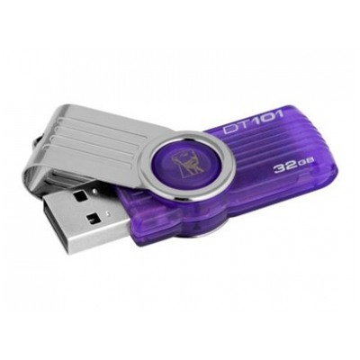 картинка Флешка USB Kingston 32Gb DataTraveler 101 G2 Purple (DT101G2/32GB) от магазина КомпьютерЦентр