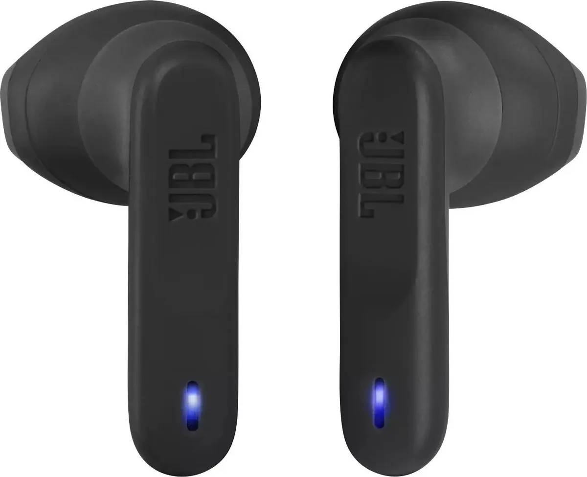 картинка Bluetooth гарнитура JBL BLUETOOTH WAVE FLEX BLACK JBLWFLEXBLK от магазина КомпьютерЦентр