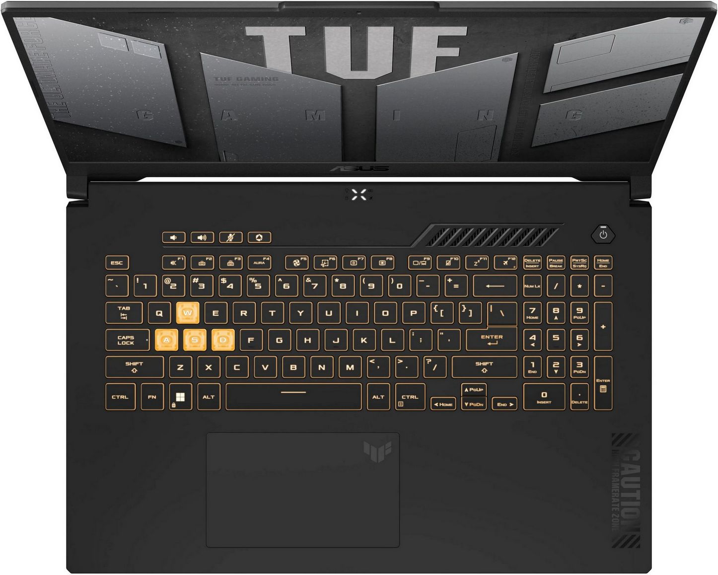 картинка Ноутбук ASUS TUF Gaming FX707VJB-HX098, 17.3'', IPS, FHD, Core 5 210H, 16ГБ, 512ГБ SSD, NVIDIA GeForce RTX 3050, DOS, Mecha Gray от магазина КомпьютерЦентр