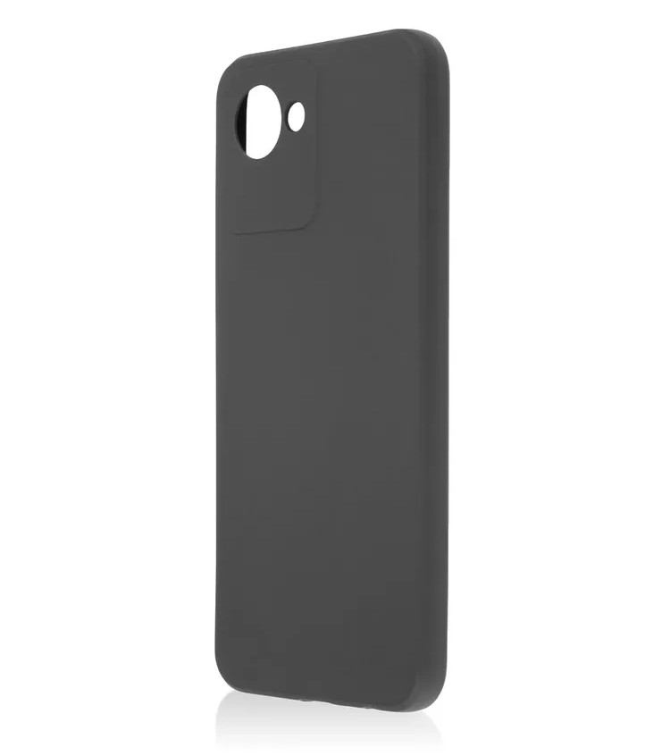 картинка Чехол-накладка для Realme Narzo 50i Prime и Realme C30, черный от магазина КомпьютерЦентр