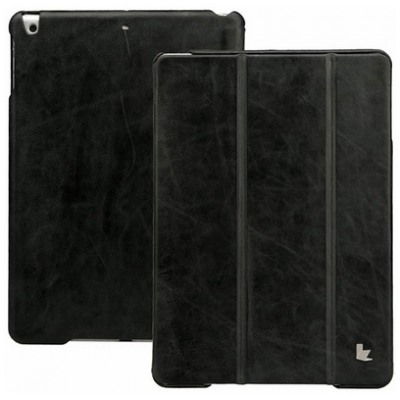 картинка Чехол Jison Case Vintage Leather Smart Case Black for iPad Air (JS-ID5-01A10) от магазина КомпьютерЦентр