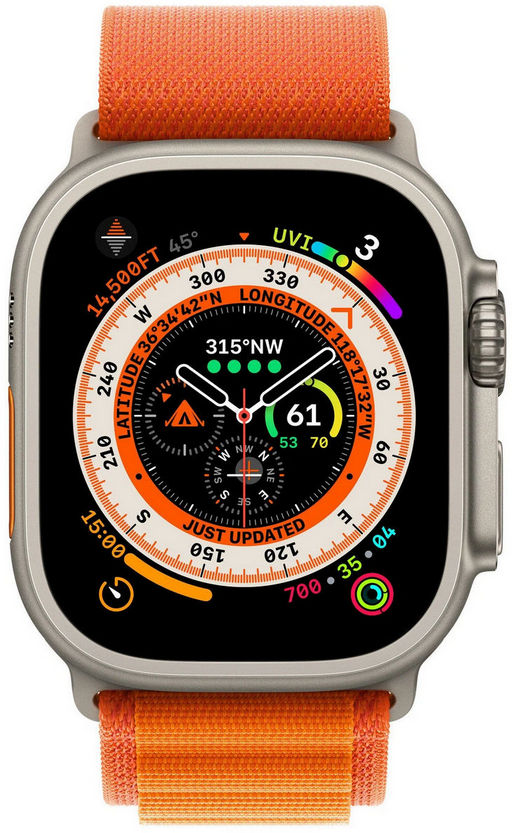 картинка Ремешок Alpine Loop для Apple Watch 42/ 44/ 45/ 49mm, Orange от магазина КомпьютерЦентр