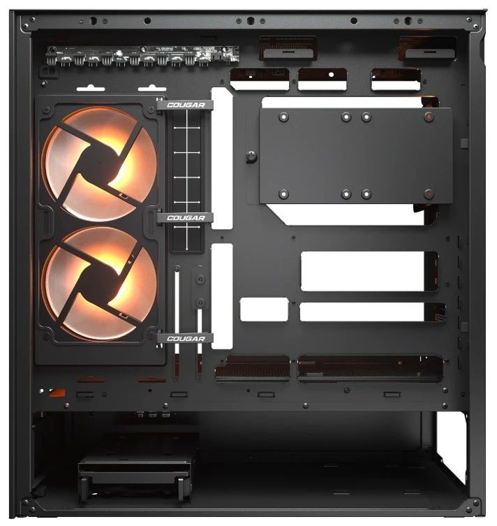 картинка Корпус Cougar CFV235 Black Mid-tower, no PSU от магазина КомпьютерЦентр