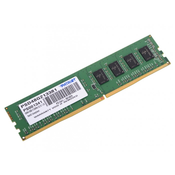 картинка Оперативная память Patriot DIMM DDR4 8Gb 2133MHz PC4-17000 (PSD48G213381) от магазина КомпьютерЦентр