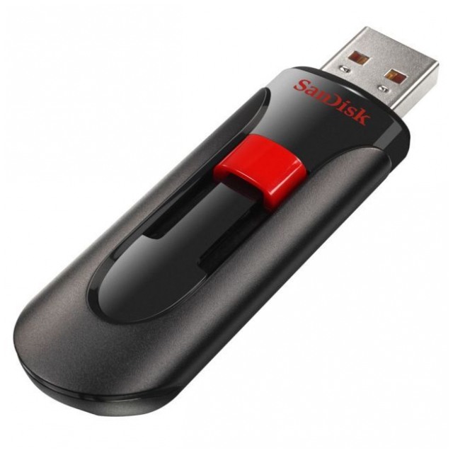 картинка Флешка USB SanDisk 64Gb Cruzer Glaid Black (SDCZ60-064G-B35) от магазина КомпьютерЦентр