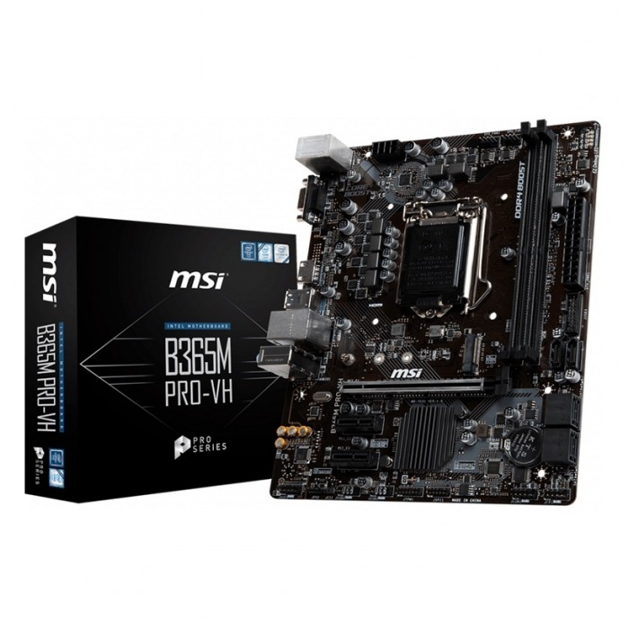 картинка Материнская плата MSI B365M PRO-VH S1151v2 (B365M PRO-VH) от магазина КомпьютерЦентр