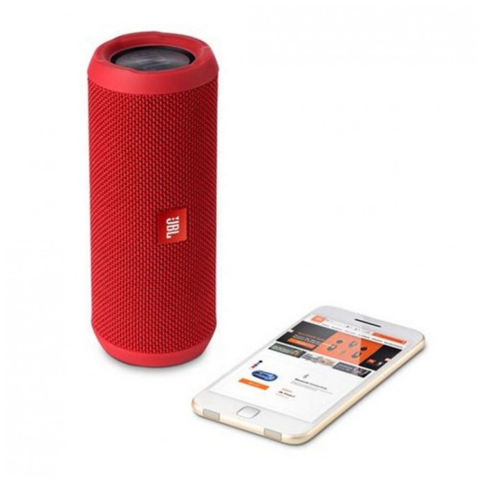 картинка Акустическая система JBL Flip 3 Wireless Speaker Red (JBL-FLIP3RED) от магазина КомпьютерЦентр