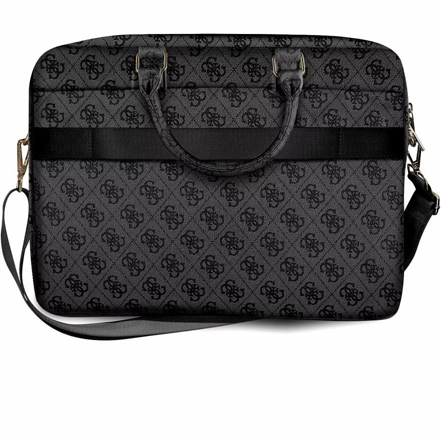 картинка Сумка Guess для ноутбуков 15'' 4G Bag with Big metal logo Grey от магазина КомпьютерЦентр