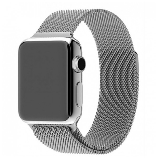 картинка Ремешок Apple Watch Milanese Loop 38mm Metal Silver от магазина КомпьютерЦентр
