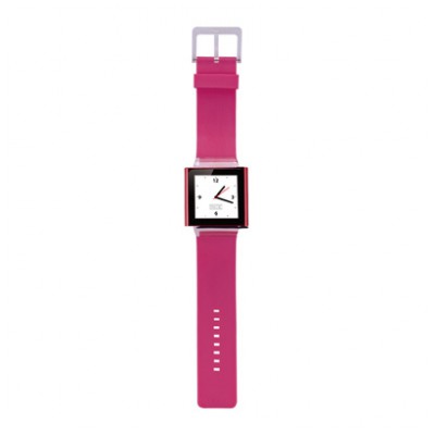картинка Чехол Ozaki iCoat Watch Pink for iPod nano 6G (IC877PKB) от магазина КомпьютерЦентр